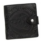 Vivienne Westwood（ヴィヴィアンウエストウッド） 二つ折り財布（小銭入れ付） 2814 NERO