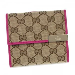 Gucci（グッチ） Wホック財布 257015 BORDO FUXIA FAFXG