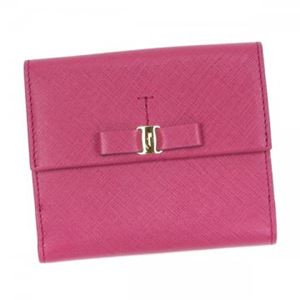 Ferragamo（フェラガモ） Wホック財布 22A951 AGATA ROSA