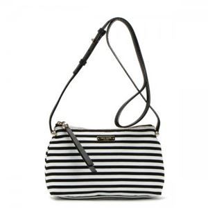 KATE SPADE（ケイトスペード） ナナメガケバッグ PWRU3589 71 BLACK／CLOTTED CREAM