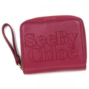 SEE BY CHLOE（シーバイクロエ） 2ツオリカード 9P7516 A76 DEEP PINK