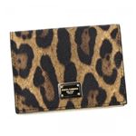 DOLCE＆GABBANA（ドルチェアンドガッバーナ） カードケース BI0315 8D095 NATURALE／ROSSOARANCI