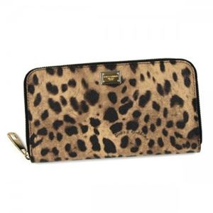DOLCE＆GABBANA（ドルチェアンドガッバーナ） 長財布 BI0473 8S193 NATURAL／BLACK