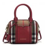 Burberry（バーバリー） ハンドバッグ LL SM ALCHESTER BHO 6080T MILITARY RED