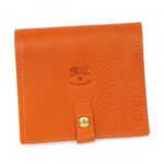 IL BISONTE（イルビソンテ） カードケース C0894 166 ORANGE