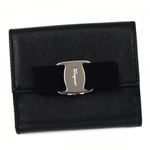 Ferragamo（フェラガモ） Wホック財布 22A926 NERO