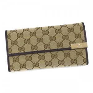 Gucci（グッチ） 長財布 291099 9643 BEIGE EBONY／COCOA