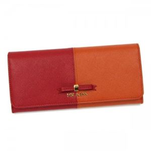 Prada（プラダ） 長財布 1M1132 F0HGT FUOCO+PAPAYA