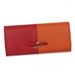 Prada（プラダ） 長財布 1M1132 F0HGT FUOCO+PAPAYA
