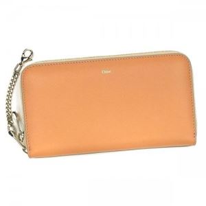 Chloe（クロエ） 長財布 3P0266 20Q WET SAND／CORAL REEF