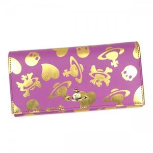 Vivienne Westwood（ヴィヴィアンウエストウッド） 長財布 1032 FUXIA／ORO