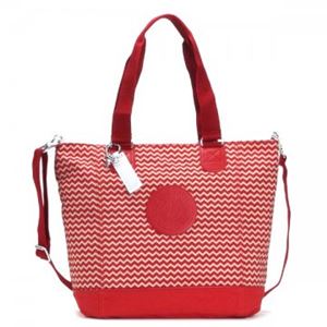 【9月30日まで期間限定販売】Kipling（キプリング） ハンドバッグ K12272 B40 CHEVRON RED C
