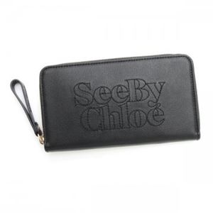 SEE BY CHLOE（シーバイクロエ） 長財布 9P7445 A88 BLACK