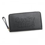 SEE BY CHLOE（シーバイクロエ） 長財布 9P7445 A88 BLACK