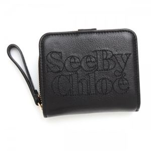 SEE BY CHLOE（シーバイクロエ） 2ツオリカード 9P7516 A88 BLACK