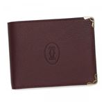 Cartier（カルティエ） 二つ折り財布（小銭入れ付） L3001368 BORDEAUX