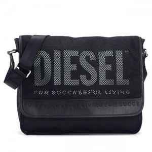 DIESEL（ディーゼル） ナナメガケバッグ X02586 T8013 BLACK