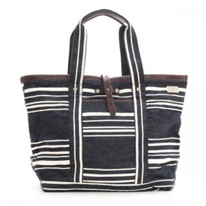 RalphLauren（ラルフローレン） トートバッグ 4055105 22001 NAVY／CREAM STRIPES
