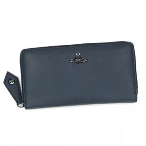 Vivienne Westwood（ヴィヴィアンウエストウッド） 長財布 32600 BLUE NAVY