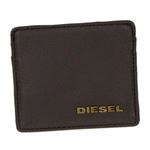 DIESEL（ディーゼル） カードケース X02480 H5115 COFFEE BEAN／ANTIC BRASS
