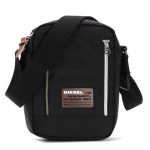 DIESEL（ディーゼル） ナナメガケバッグ X02139 T8011 JET BLACK