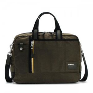 DIESEL（ディーゼル） ナナメガケバッグ X02580 H2906 OLIVE NIGHT／BLACK