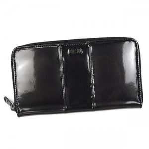 DIESEL（ディーゼル） 長財布 X02417 H5077 METALLIC BLACK