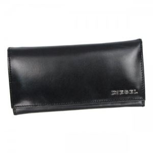 DIESEL（ディーゼル） 長財布 X02468 H5293 BLACK／ACID GREEN