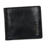 DIESEL（ディーゼル） 二つ折り財布（小銭入れ付） X02471 H1532 BLACK／WHITE