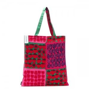 marimekko（マリメッコ） トートバッグ 64873 630 GREEN／PINK／RED