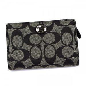 Coach Factory（コーチ F） 二つ折り財布（小銭入れ付） 50114 SBWBK