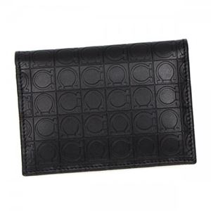 Ferragamo(フェラガモ) カードケース 669410 568287 DEEP BLACK
