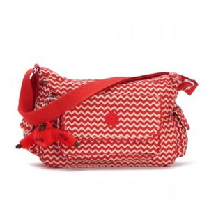Kipling（キプリング） ショルダーバッグ K15340 A90 CHEVRON RED PR