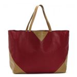 Celine（セリーヌ） トートバッグ 16611 27RC RED ／ CAMEL