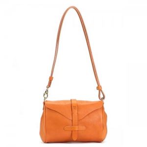 IL BISONTE（イルビソンテ） ナナメガケバッグ A2373 166 ORANGE