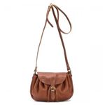 IL BISONTE（イルビソンテ） ナナメガケバッグ A2378 214 COGNAC