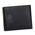 EMPORIO ARMANI（エンポリオアルマーニ） 二つ折り財布（小銭入れ付） YEM122 80001 NERO