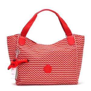 Kipling（キプリング） ハンドバッグ K15341 A90 CHEVRON RED PR