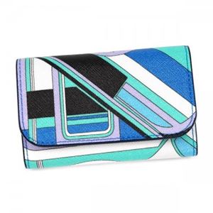 【2015年1月8日まで期間限定販売】Emilio Pucci（エミリオプッチ） キーケース 46SJ05 52 AZZURRO