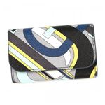 【2015年1月8日まで期間限定販売】Emilio Pucci（エミリオプッチ） キーケース 46SJ05 53 GRIGIO／LIMONE