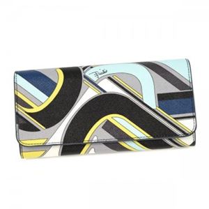 Emilio Pucci（エミリオプッチ） 長財布 46SM05 53 GRIGIO／LIMONE