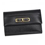 Ferragamo（フェラガモ） 三つ折り財布（小銭入れ付） 22C126 587981 NERO