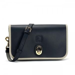 Loewe（ロエベ） ナナメガケバッグ 324.71.H70 5428 NAVY BLUE／STONE