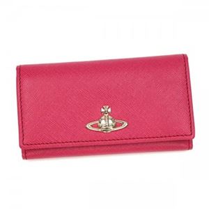 【9月30日まで期間限定販売】Vivienne Westwood(ヴィヴィアンウエストウッド) キーケース 32647 FUXIA