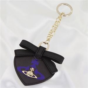【9月30日まで期間限定販売】Vivienne Westwood(ヴィヴィアンウエストウッド) キーホルダー 32700 BLACK
