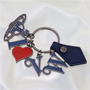 【2015年1月8日まで期間限定販売】Vivienne Westwood（ヴィヴィアンウエストウッド） キーホルダー 32704 BLUE