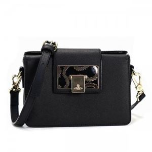 Vivienne Westwood（ヴィヴィアンウエストウッド） ナナメガケバッグ 13503 BLACK