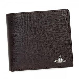 Vivienne Westwood(ヴィヴィアンウエストウッド) 二つ折り財布(小銭入れ付) 33144 BROWN