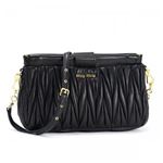 MIUMIU（ミュウミュウ） ナナメガケバッグ RM1892 F0002 NERO