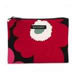 【2015年1月8日まで期間限定販売】marimekko（マリメッコ） ポーチ 25379 934 BLACK／RED／PINK